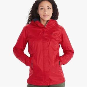 Marmot PreCip Rain Jacket Women's Small NWT - Red Waterproof
Shell